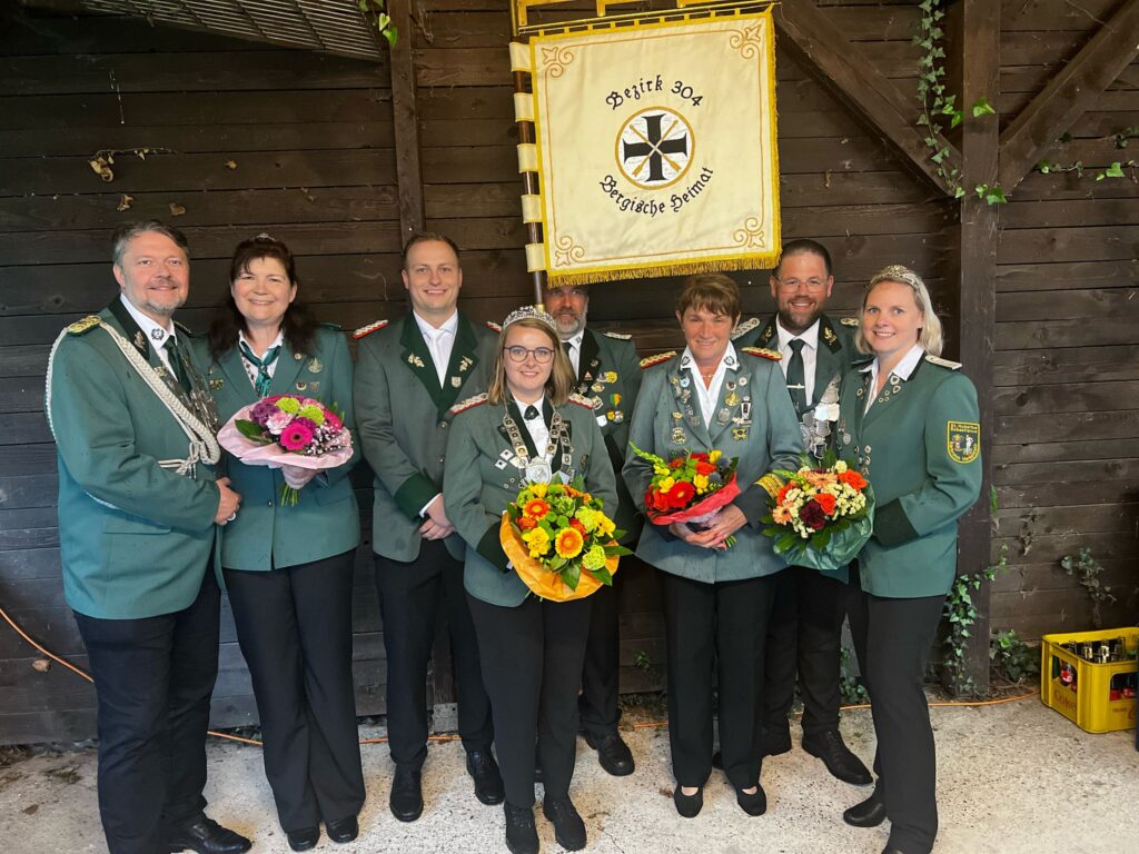 Alle Teilnehmer des Bezirkskönigsschießen